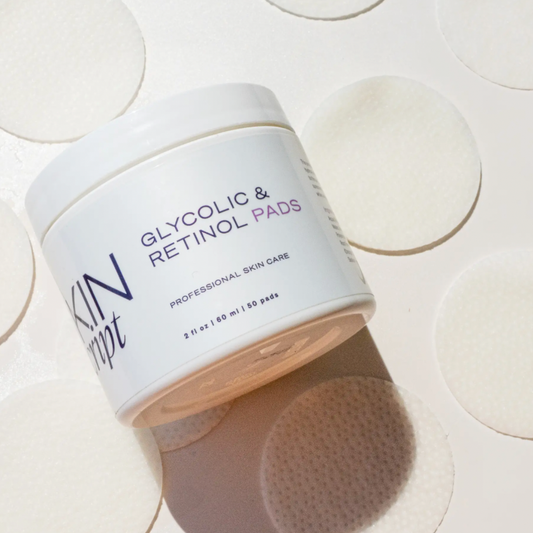 Skin Script Glycolic and Retinol Pads