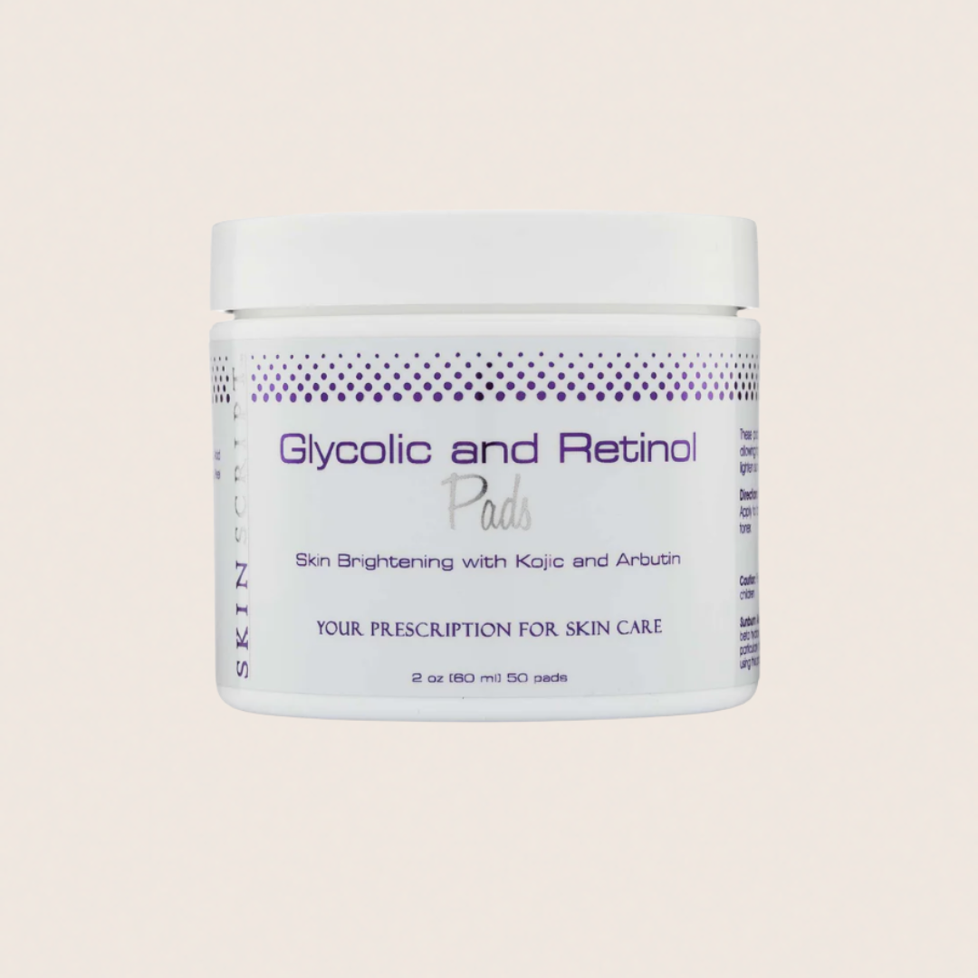Skin Script I Glycolic and Retinol Pads