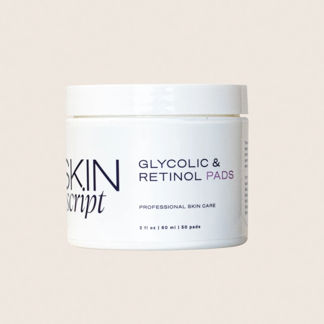 Skin Script Glycolic and Retinol Pads